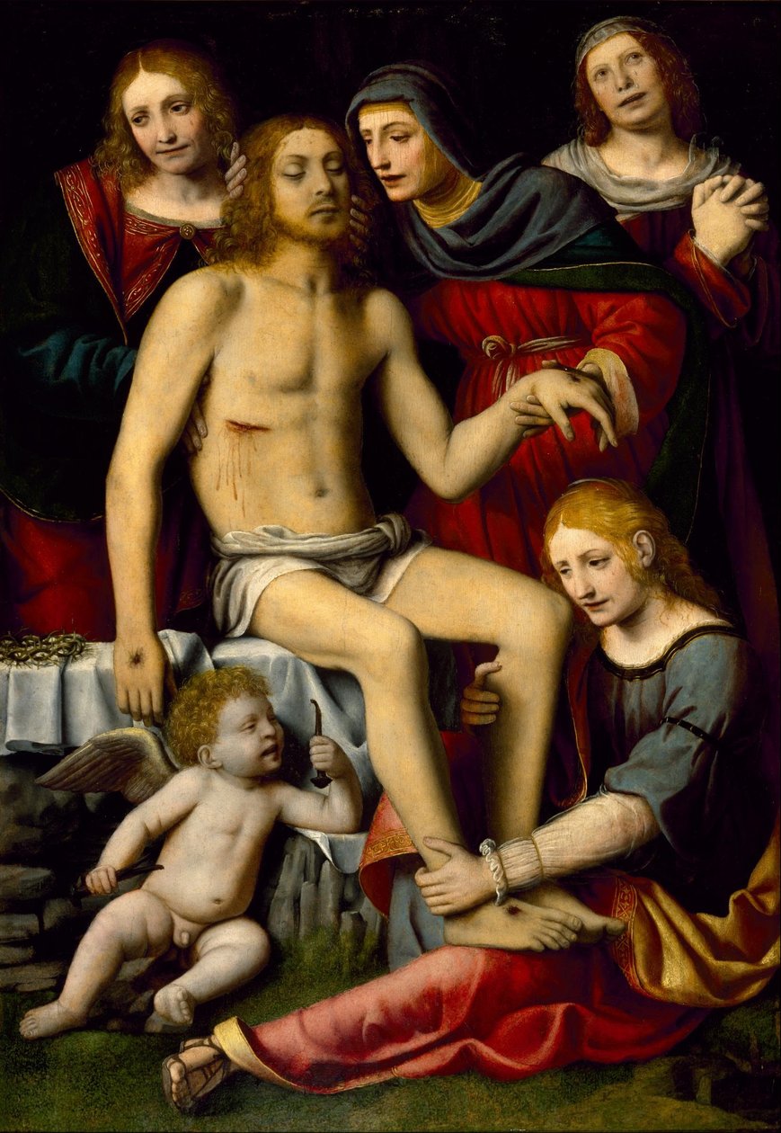 Valitusvirsi kuolleesta Kristuksesta tekijältä Bernardino Luini