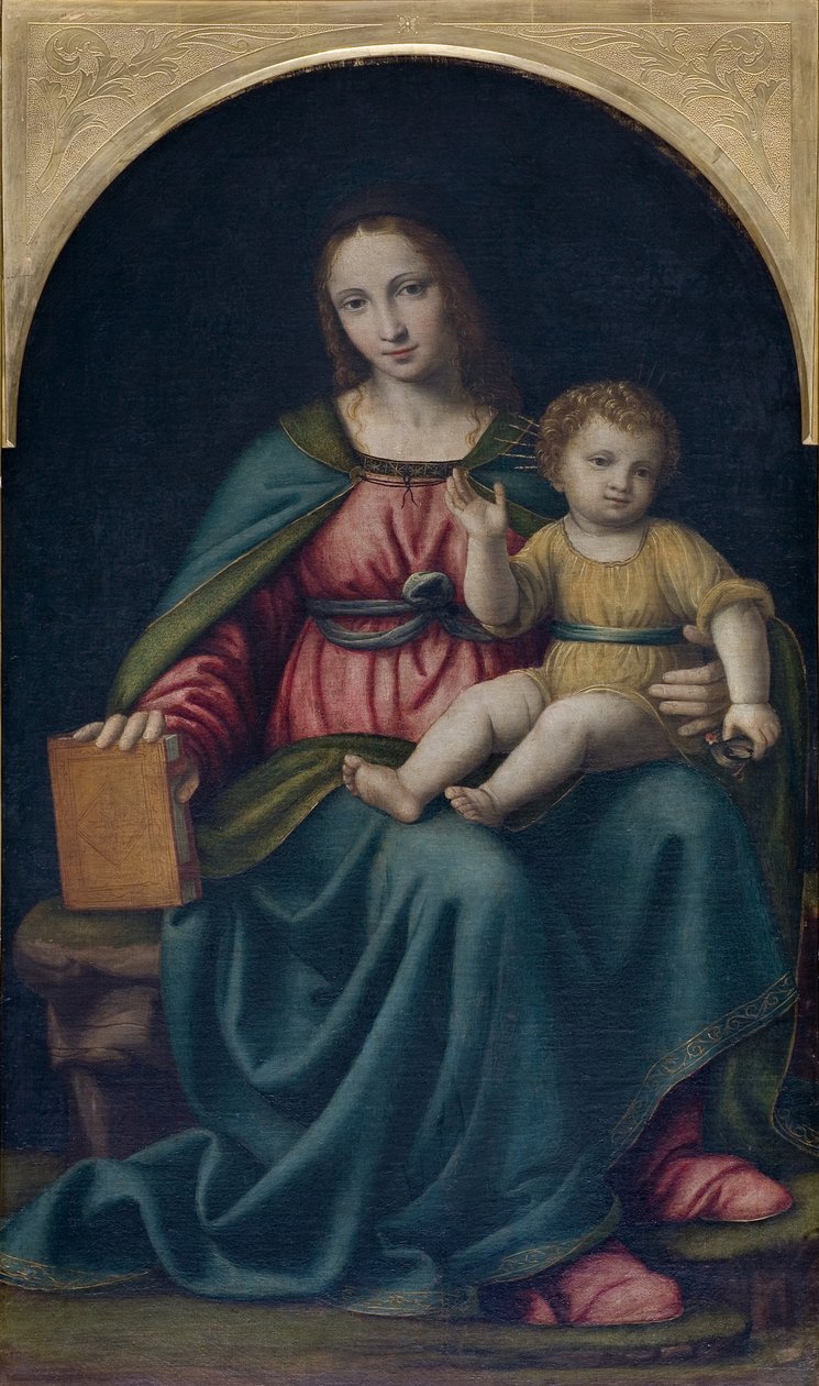 Madonna ja lapsi tekijältä Bernardino Luini