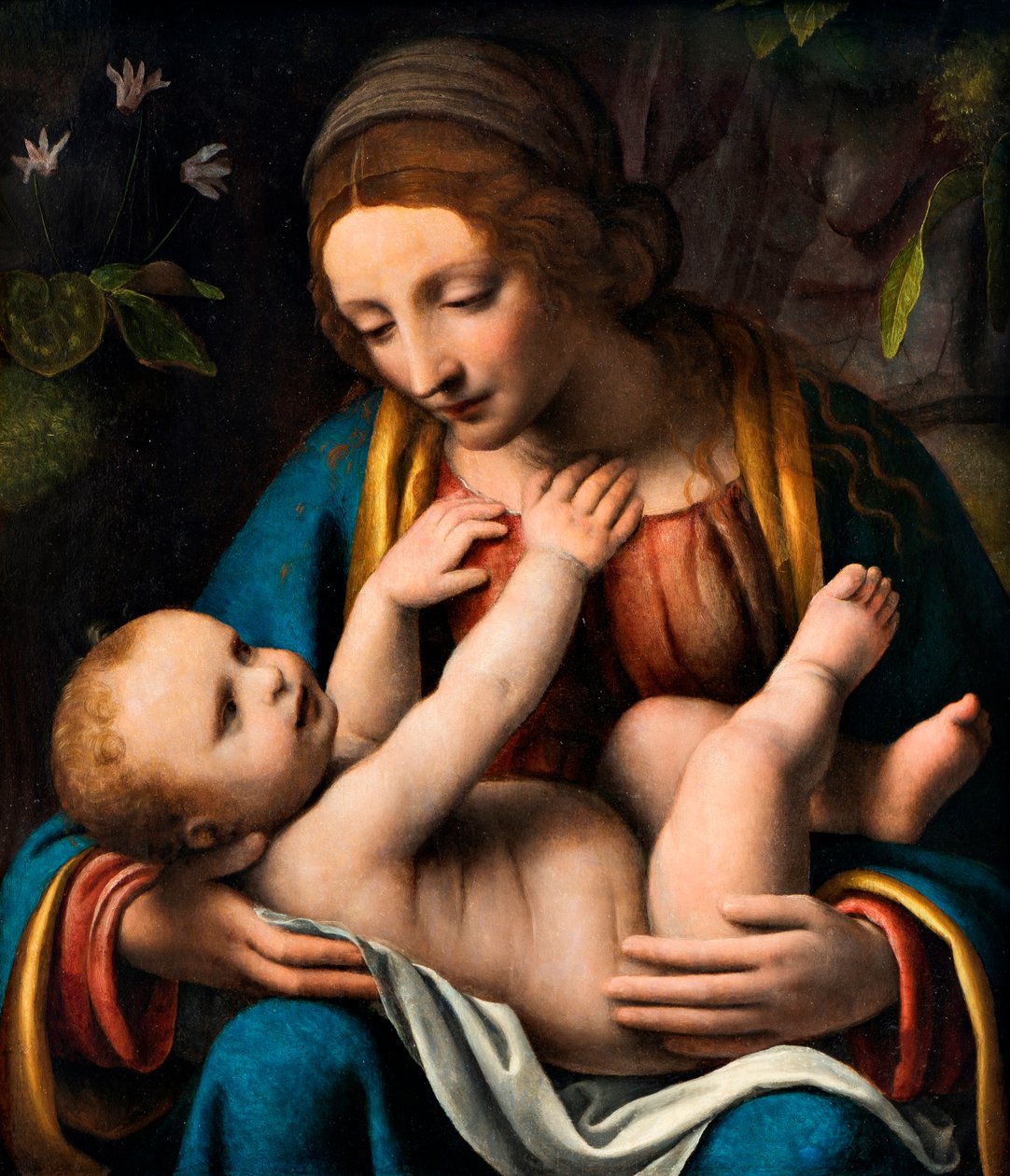 Madonna ja lapsi, 1515-1523. tekijältä Bernardino Luini