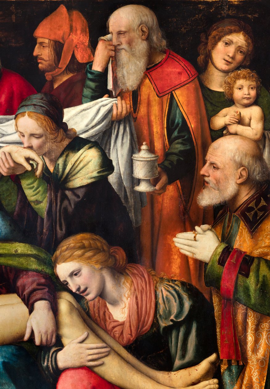Milano, San Giorgio al Palazzon kirkko, Bernardino Luini, Deposition tekijältä Bernardino Luini