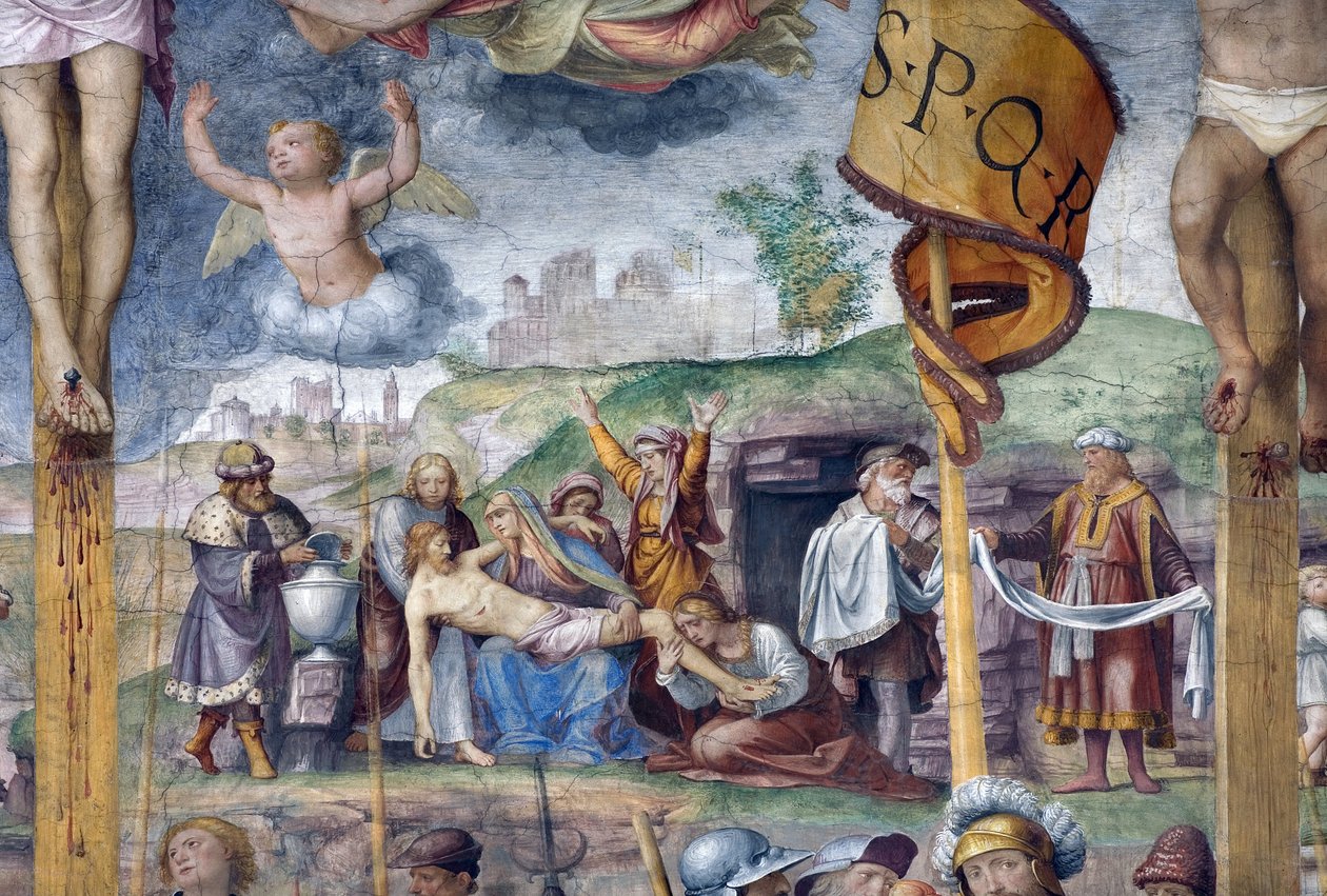 Kristuksen kärsimys (yksityiskohta) tekijältä Bernardino Luini