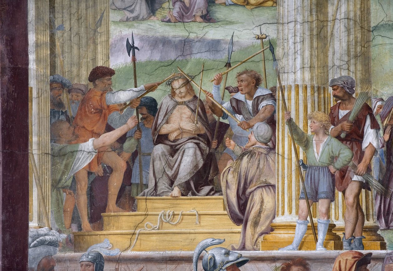 Kristuksen kärsimys (yksityiskohta) tekijältä Bernardino Luini