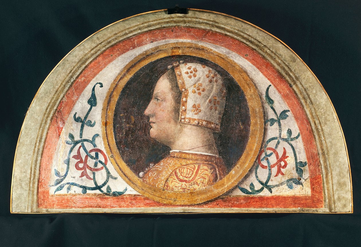 Savoylaisen Bonan muotokuva (Avigliana tekijältä Bernardino Luini