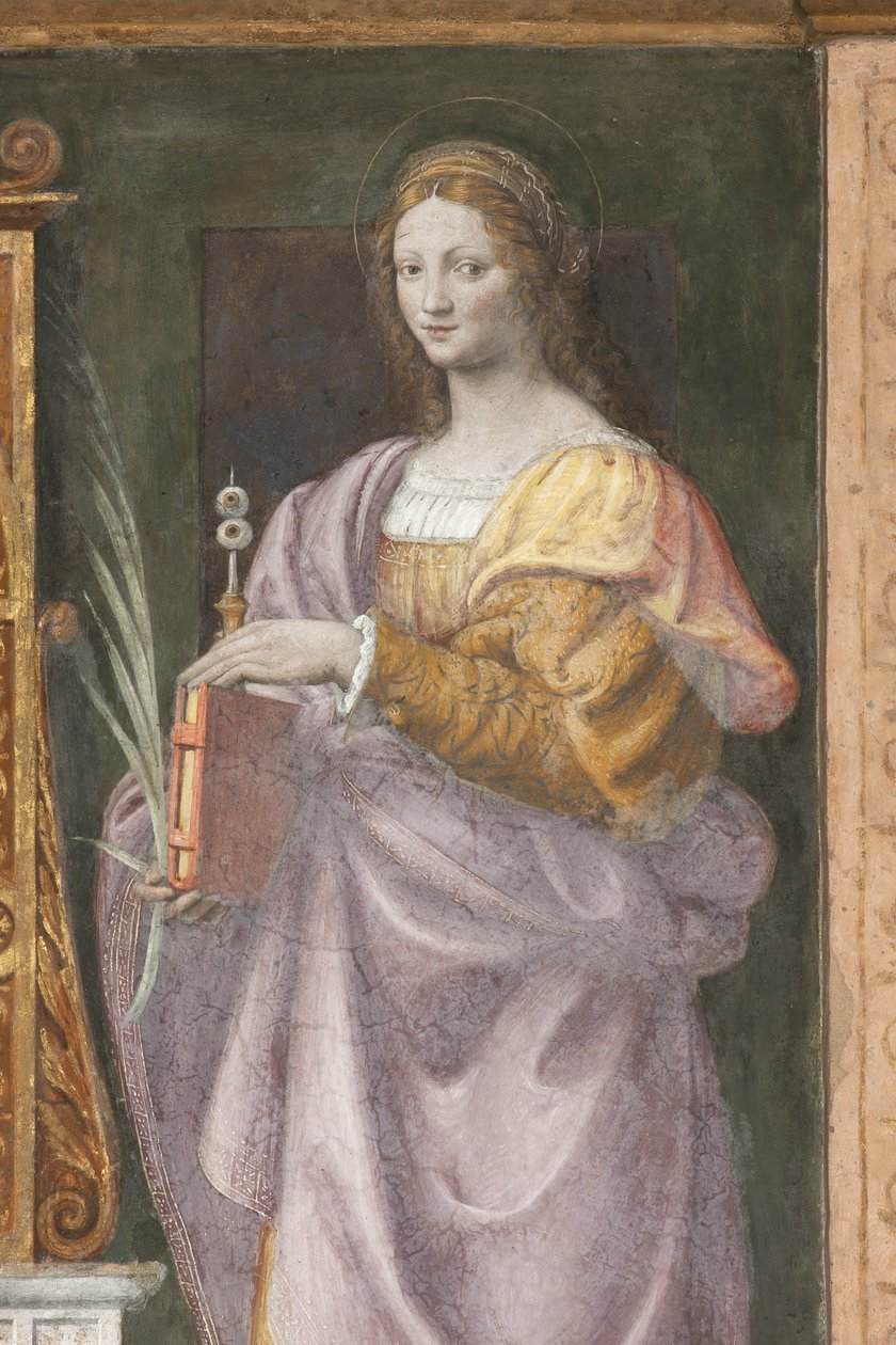 Saint Lucy, n. 1522-25 (tiedot numerosta 3497192) tekijältä Bernardino Luini