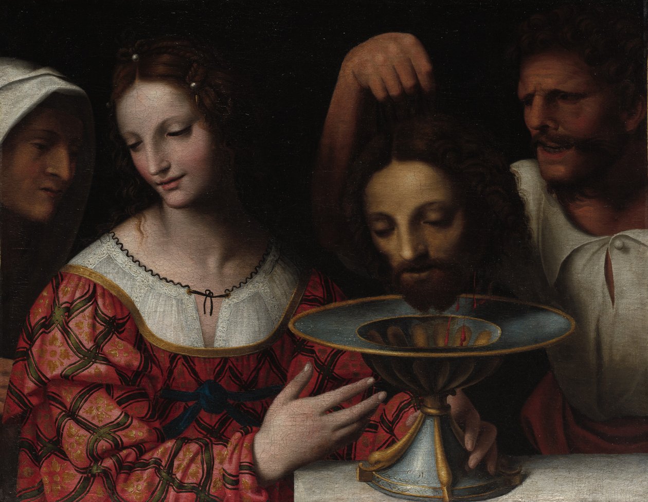 Salome ja Johannes Kastajan pää tekijältä Bernardino Luini