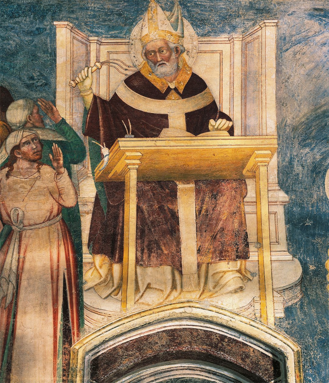 St Ambrose, Bernardino Luini (noin 1480-1532) tekijältä Bernardino Luini