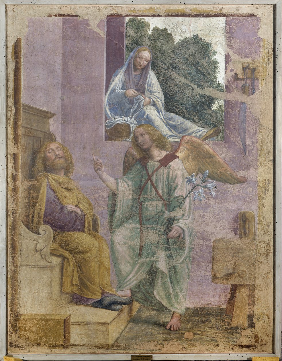 Pyhän Joosefin unelma tekijältä Bernardino Luini
