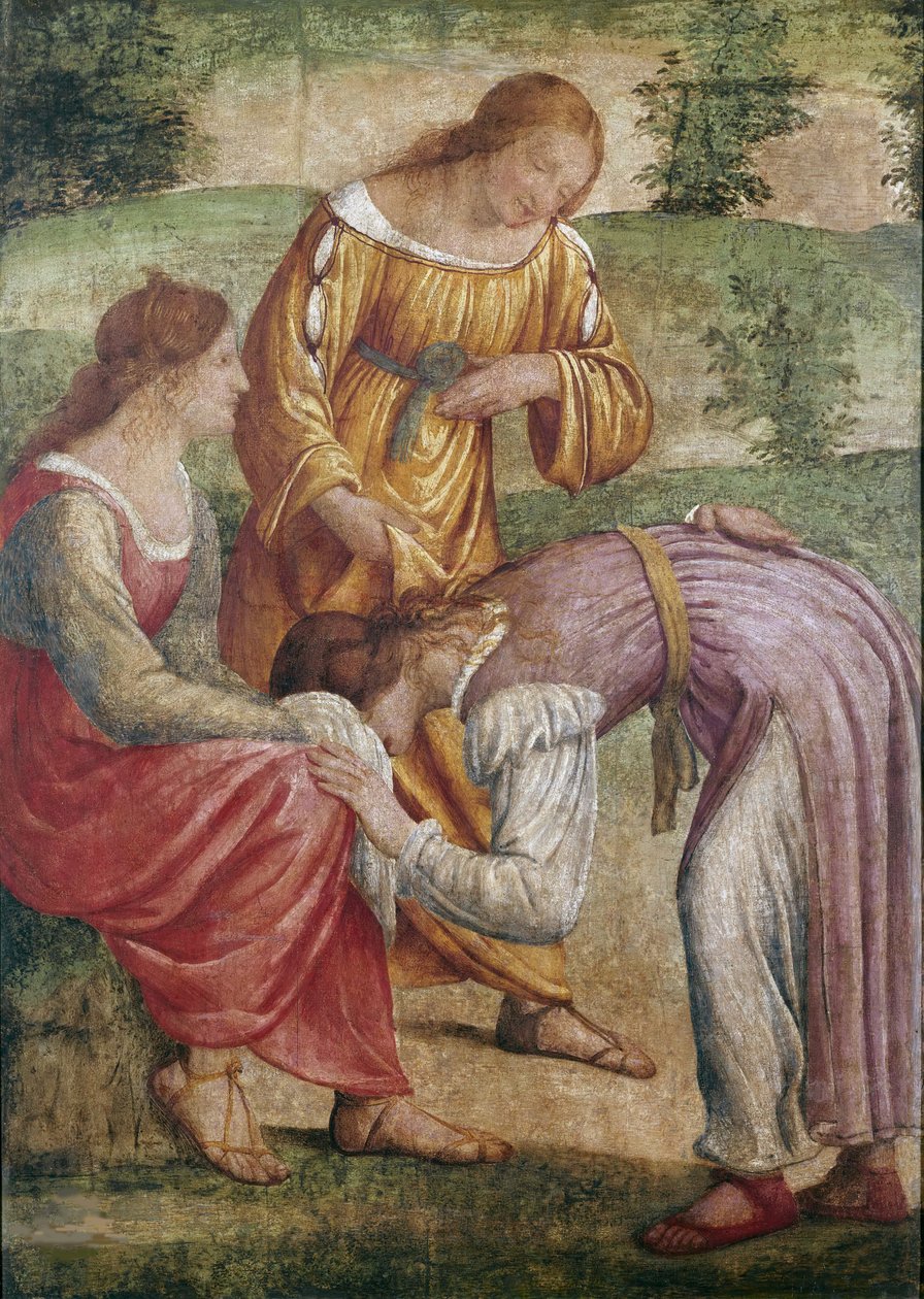 Kultaisen tyynyn peli Kultaisen tyynyn peli, noin 1514. tekijältä Bernardino Luini