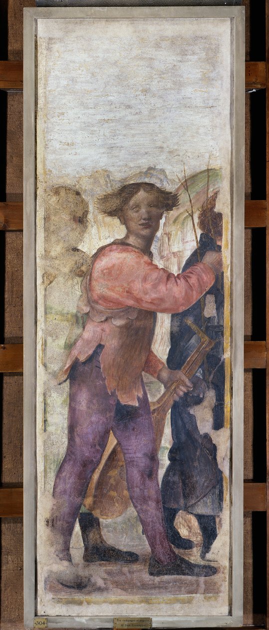 Kolme nuorta miestä tekijältä Bernardino Luini