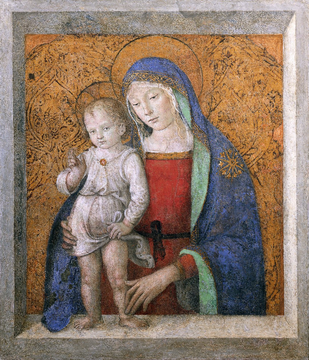 Ikkunalaudan madonna Ikkunalaudan Madonna, c. 1490. tekijältä Bernardino Pinturicchio