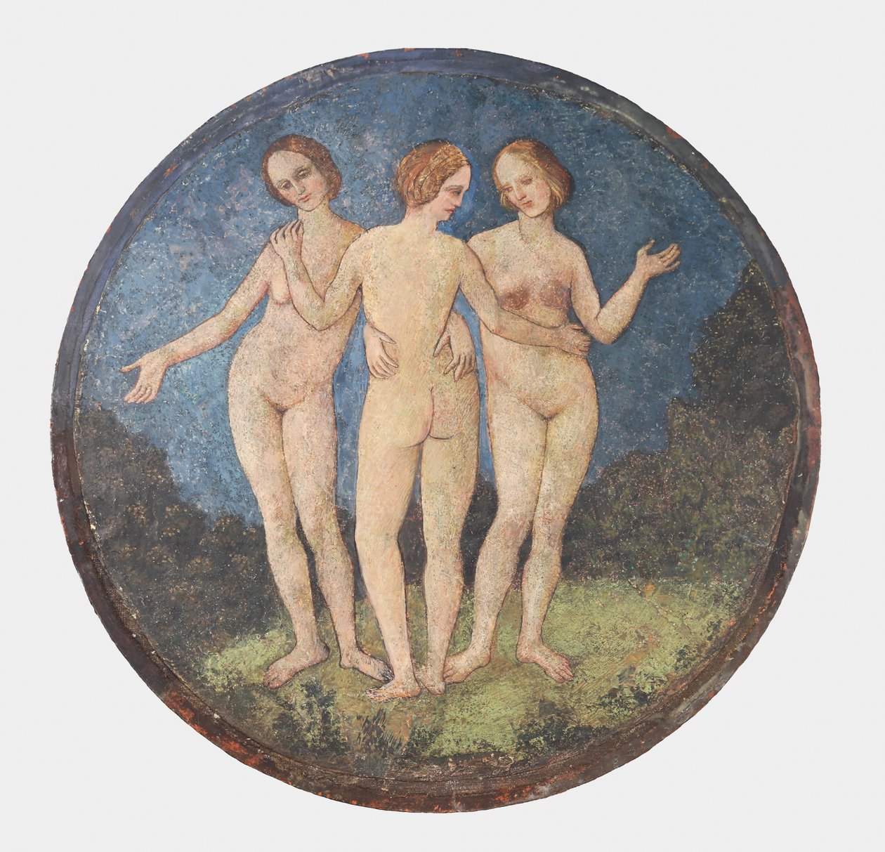 Kolme armoa, n. 1509. tekijältä Bernardino Pinturicchio