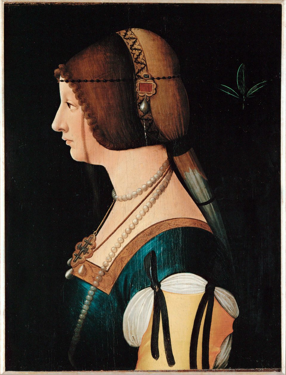 Bianca Maria Sforza, keisari Maximilian I:n toinen vaimo ... tekijältä Bernardino de