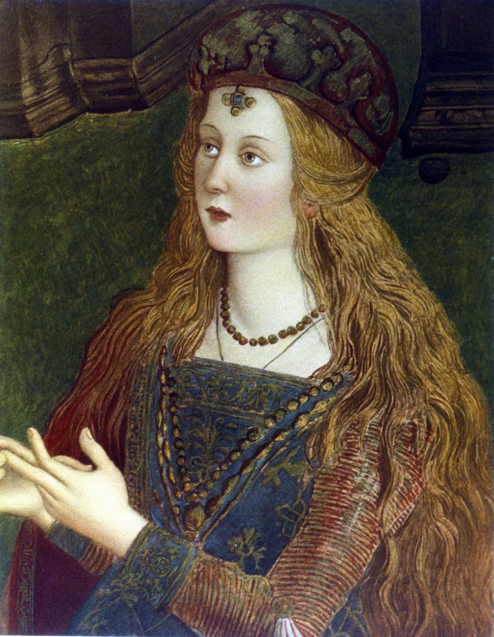 Lucretia Borgian muotokuva tekijältä Bernardino di Betto Pinturicchio