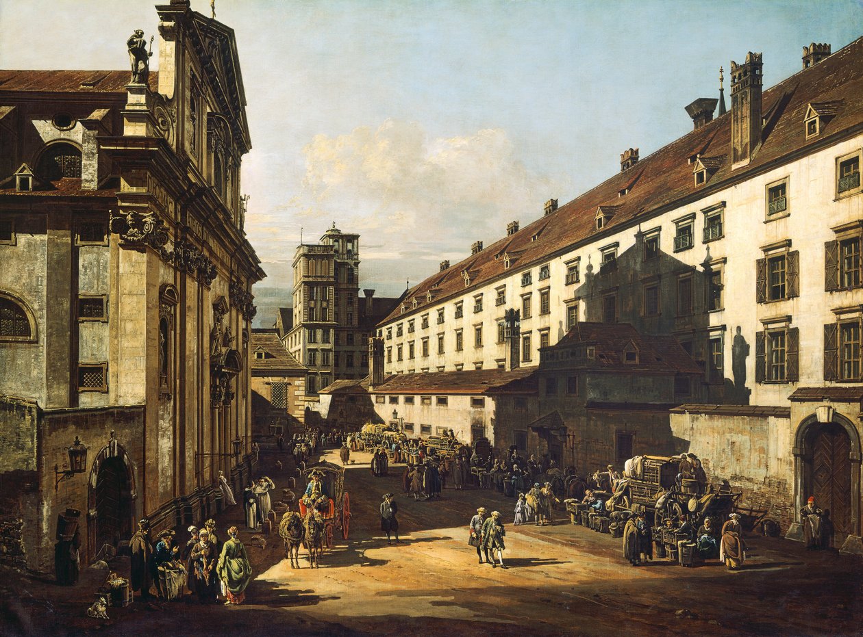 Wien, Dominikaaninen kirkko tekijältä Bernardo Bellotto