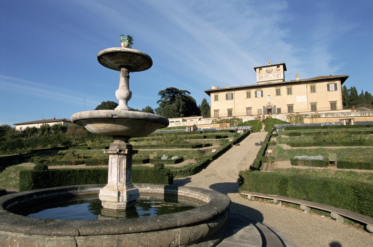 Villa della Petraia, 1575 tekijältä Bernardo Buontalenti