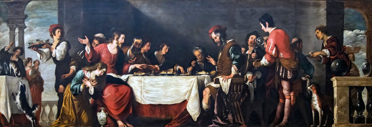 Convito Simeonessa tekijältä Bernardo Strozzi