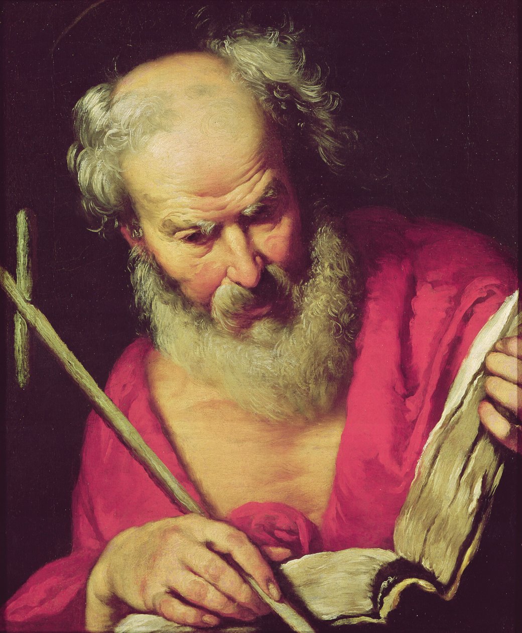 Pyhä Jerome tekijältä Bernardo Strozzi
