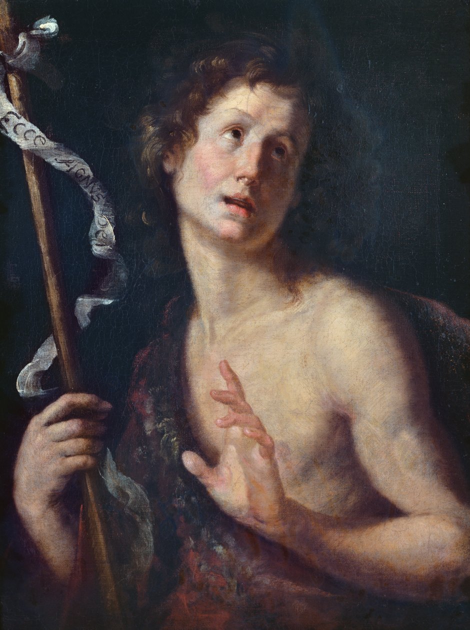 Pyhä Johannes Kastaja tekijältä Bernardo Strozzi