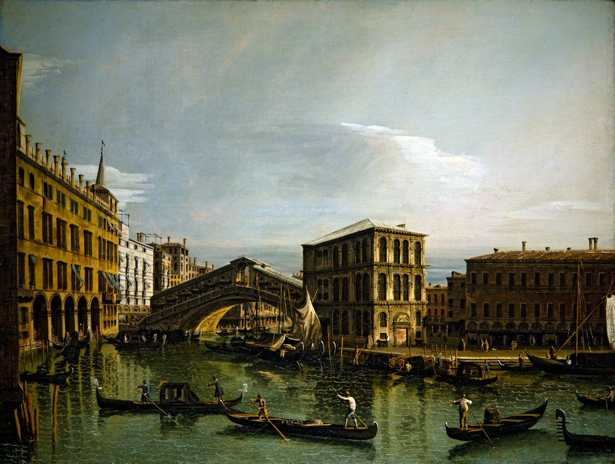 Grand Canal, Venetsia tekijältä Bernardo Bellotto