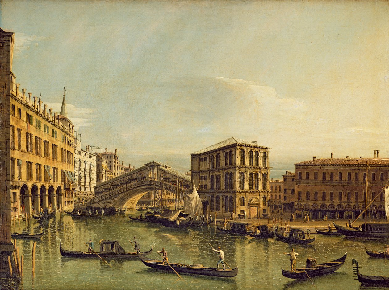 Grand Canal, Venetsia tekijältä Bernardo Bellotto