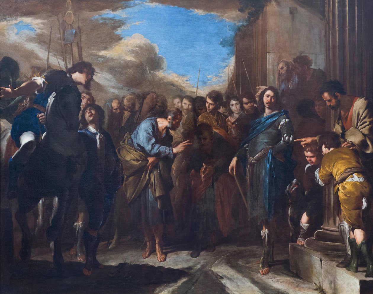 St. Pietari ja st. Paul tekijältä Bernardo Cavallino