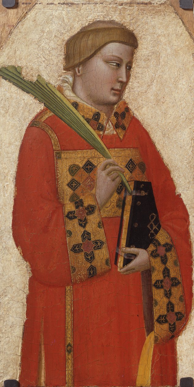 Saint Lawrence, noin 1340 tekijältä Bernardo Daddi