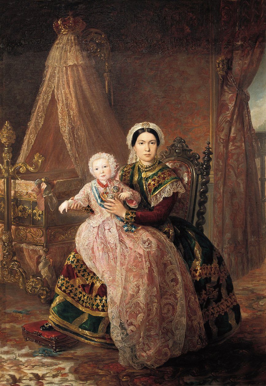 Alfonso XII:n muotokuva (Alfonso XII tekijältä Bernardo Lopez y Piquer