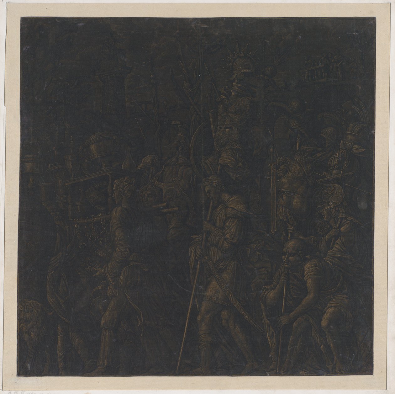 Arkki 8 Caesarin voitoista Mantegnan jälkeen, 1599. tekijältä Bernardo Malpizzi