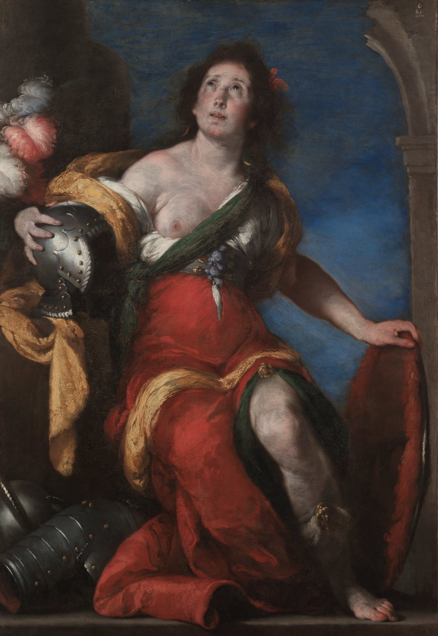 Allegorinen hahmo tekijältä Bernardo Strozzi