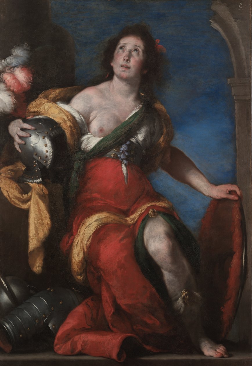 Allegorinen hahmo tekijältä Bernardo Strozzi