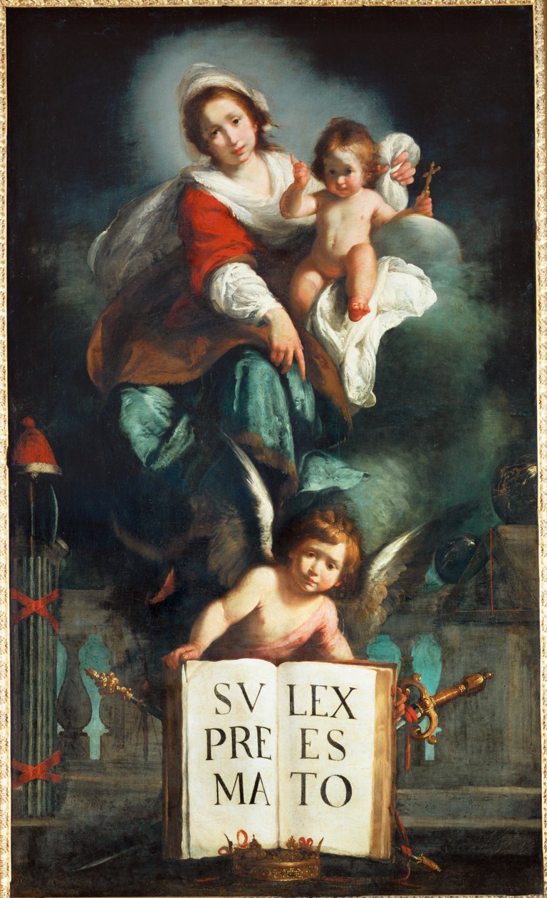 La Madone de la Justice - Oikeuden Madonna ... tekijältä Bernardo Strozzi