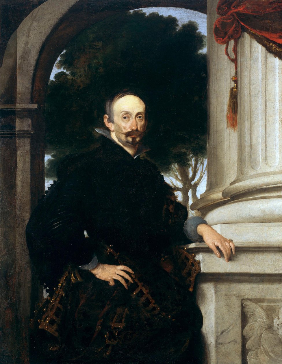 Giovanni Battista Brignolen muotokuva tekijältä Bernardo Strozzi