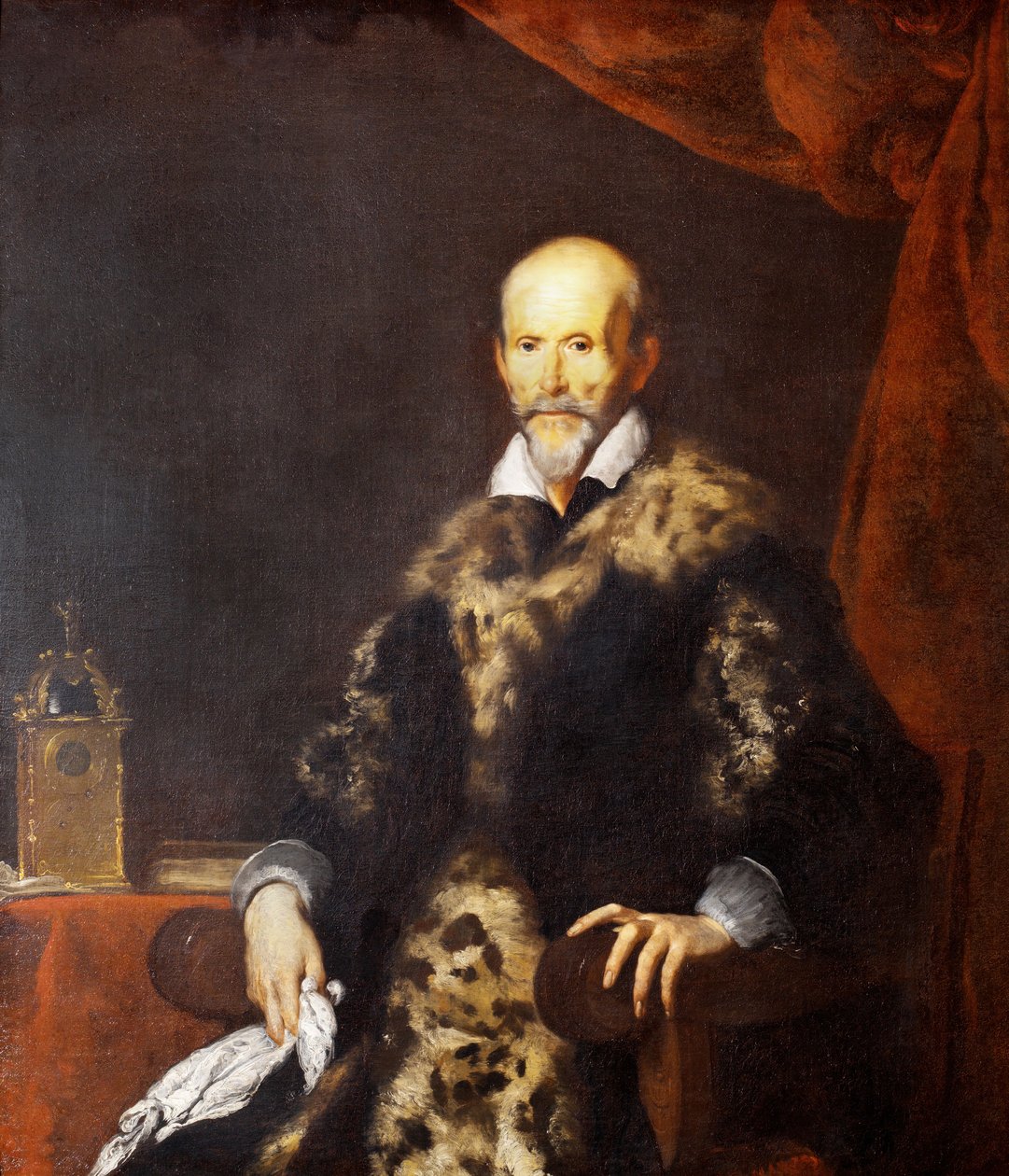 Genolaisen aatelismiehen muotokuva, 1615. tekijältä Bernardo Strozzi