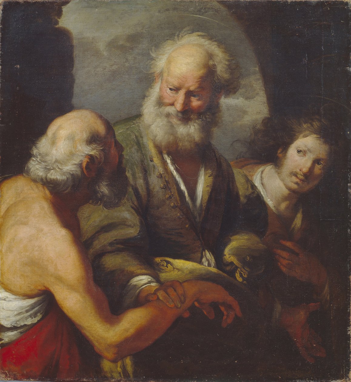 Pyhä Pietari parantaa halvaantuneen tekijältä Bernardo Strozzi