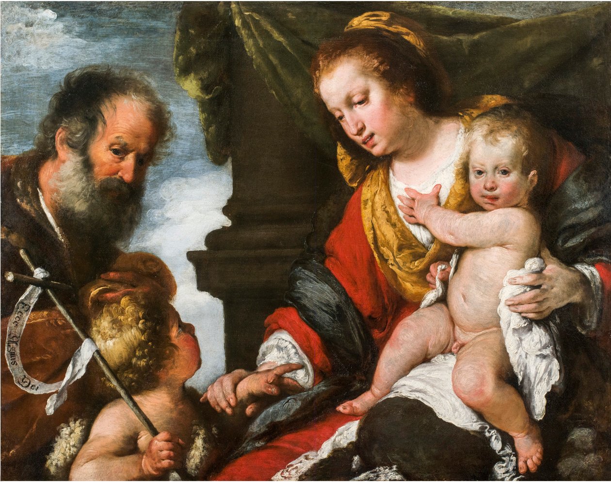 Pyhä perhe. tekijältä Bernardo Strozzi