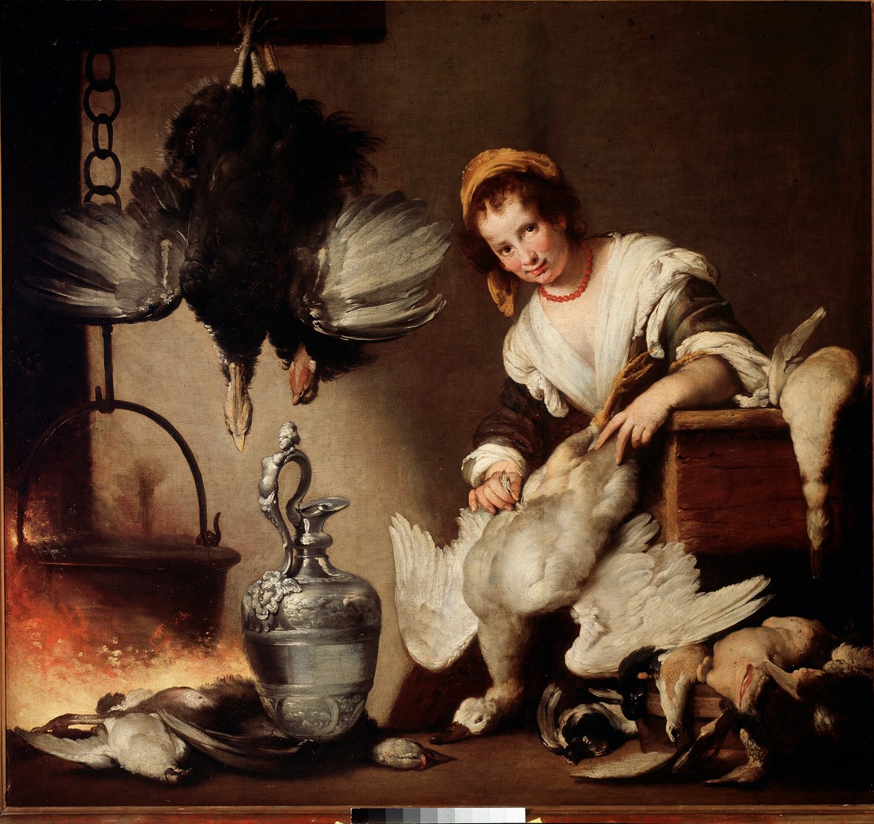 Kokkinainen LVI-ankkoja. Bernardo Strozzin maalaus tekijältä Bernardo Strozzi