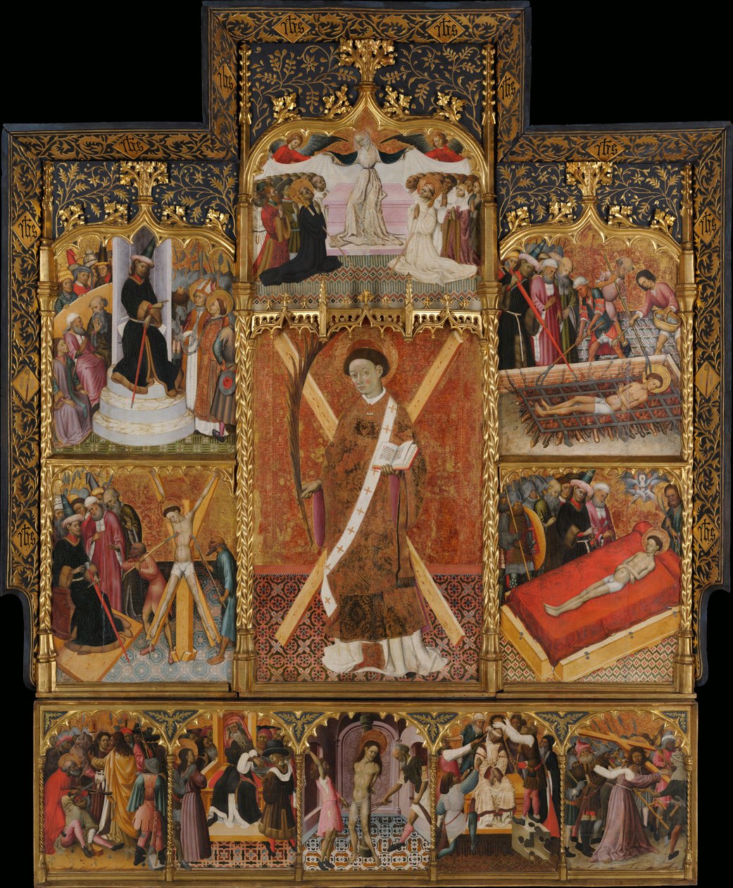 Saint Vincentin alttaritaulu tekijältä Bernat Martorell