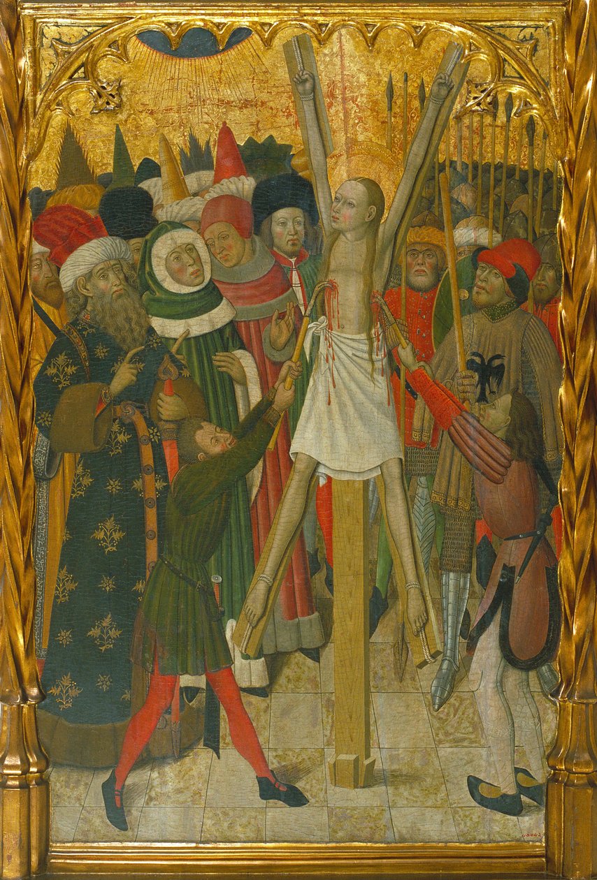 Pyhän Eulalian marttyyrikuolema, noin 1442-1445 tekijältä Bernat Martorell the Elder