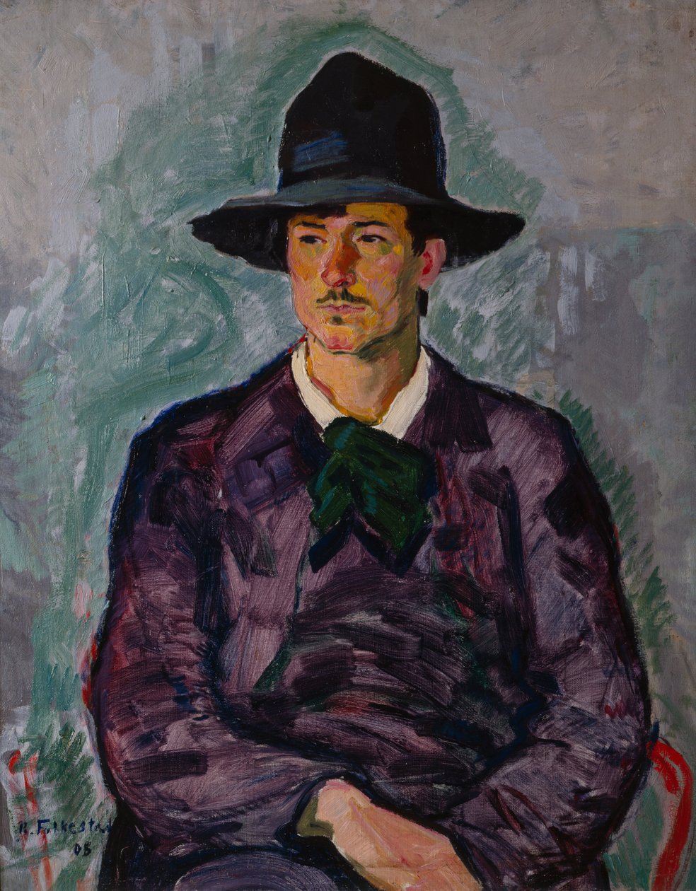 Taidemaalari Theodor Laurey tekijältä Bernhard Dorotheus Folkestad