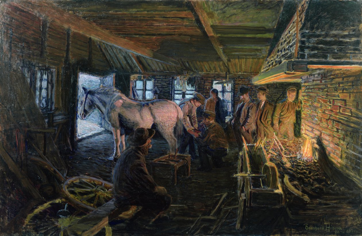 Smithissä tekijältä Bernhard Hinna