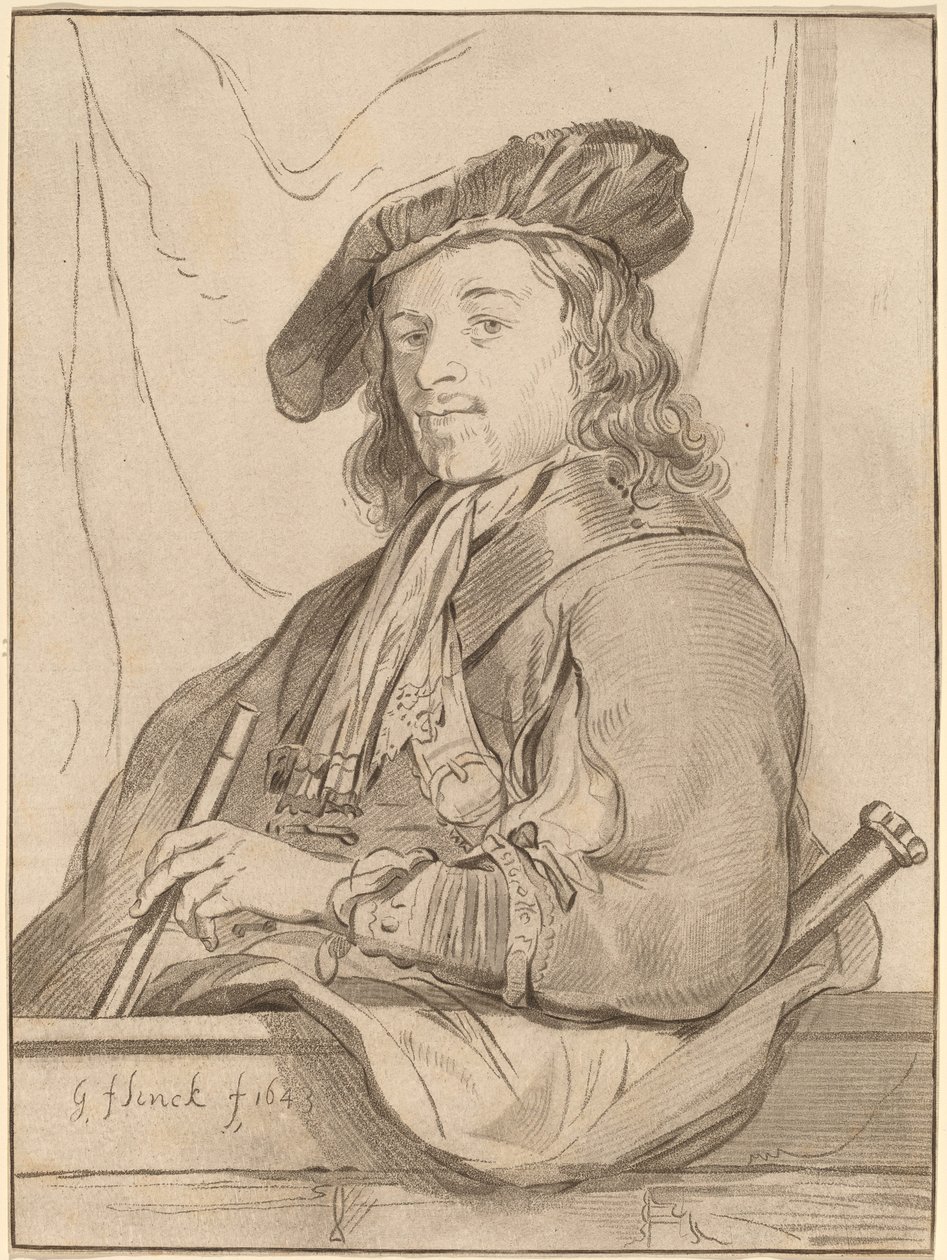 Man at the Parapet, 1773, julkaistu 1774. tekijältä Bernhard Schreuder