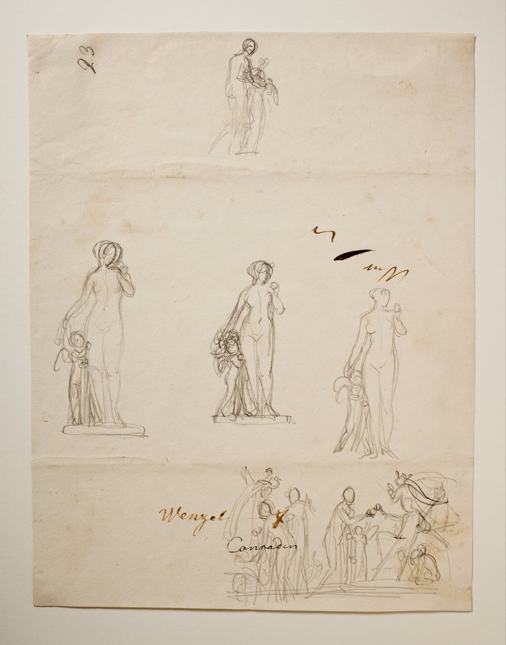 Pariisi ja kolme jumalattarta. Venus ja Amor tekijältä Bertel Thorvaldsen