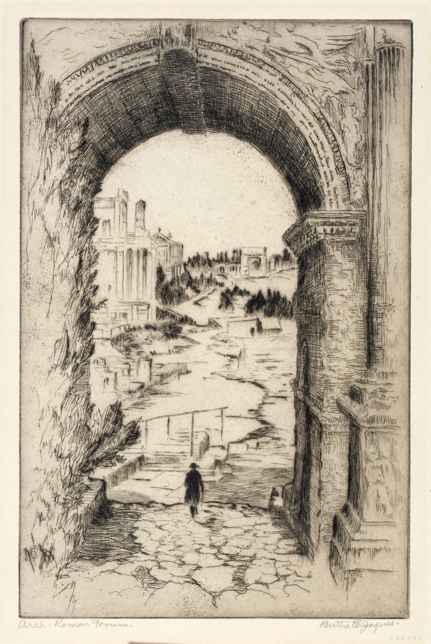 Kaari, Forum Romanum tekijältä Bertha E. Jaques