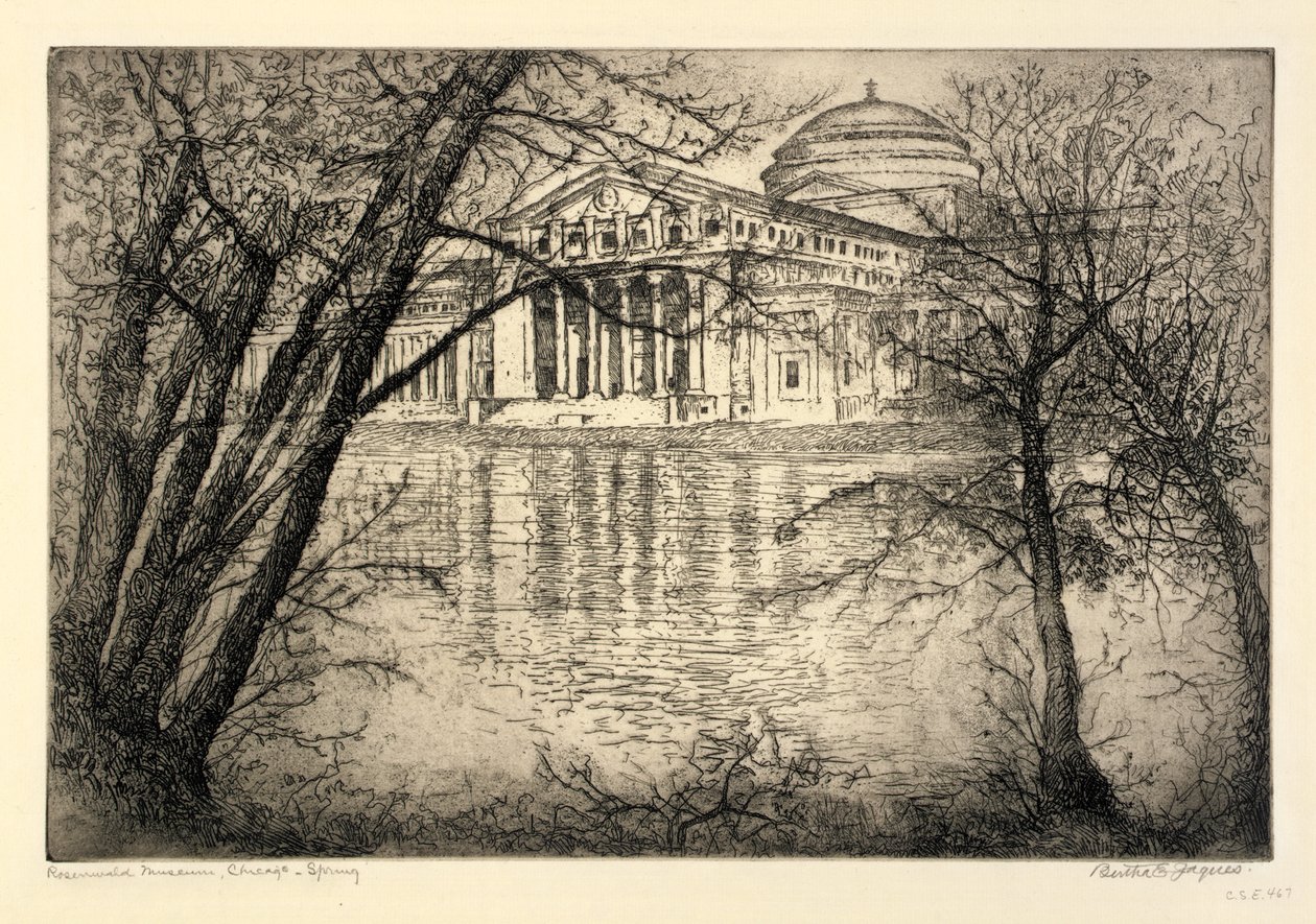 Fine Arts Building-kevät tekijältä Bertha E. Jaques