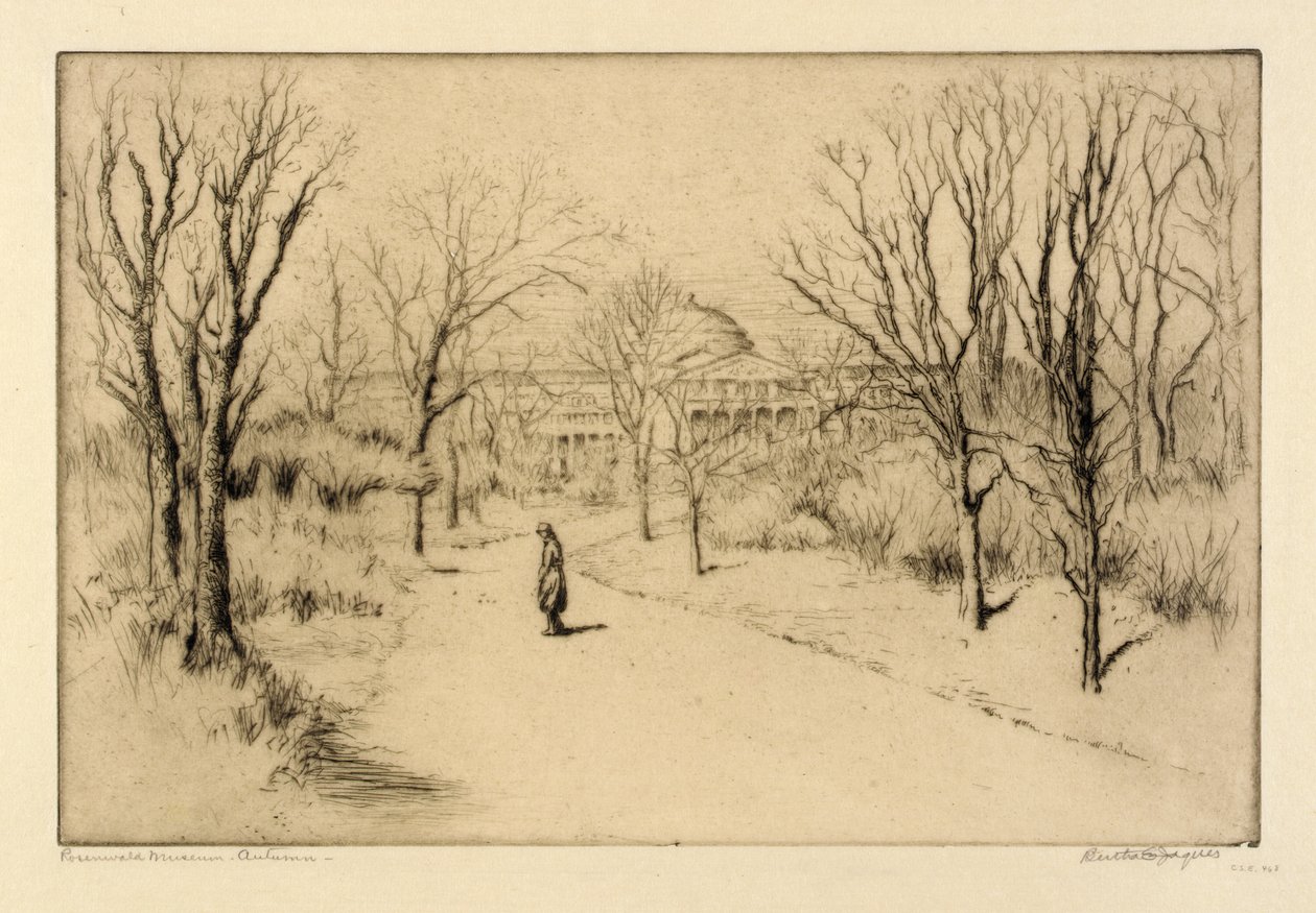 Rosenwald-museo-syksy tekijältä Bertha E. Jaques