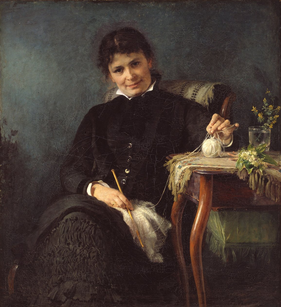 Madam Anna Seekamp, taiteilijan sisar tekijältä Bertha Wegmann