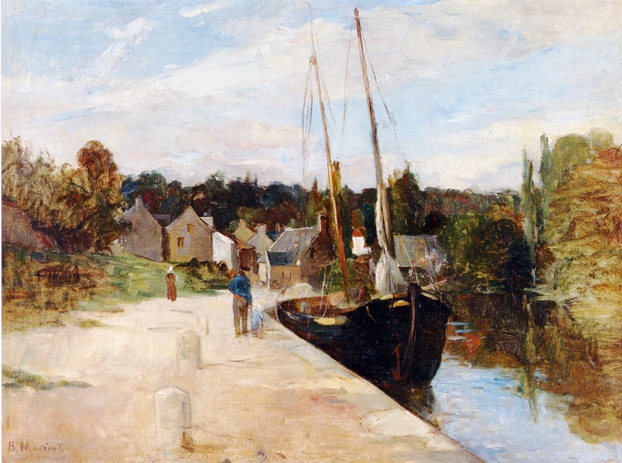 Rosbras, Bretagne, 1866-67 tekijältä Berthe Morisot