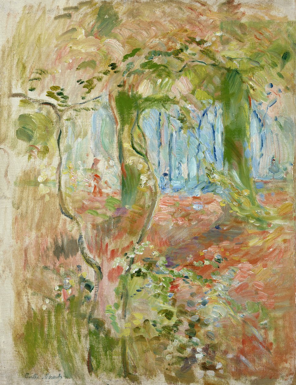Aluskasvillisuus syksyllä 1894 tekijältä Berthe Morisot