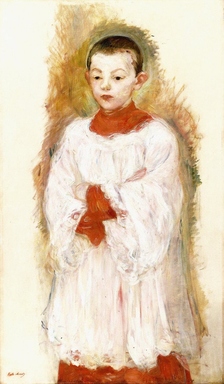 Kuoropoika, 1894 tekijältä Berthe Morisot