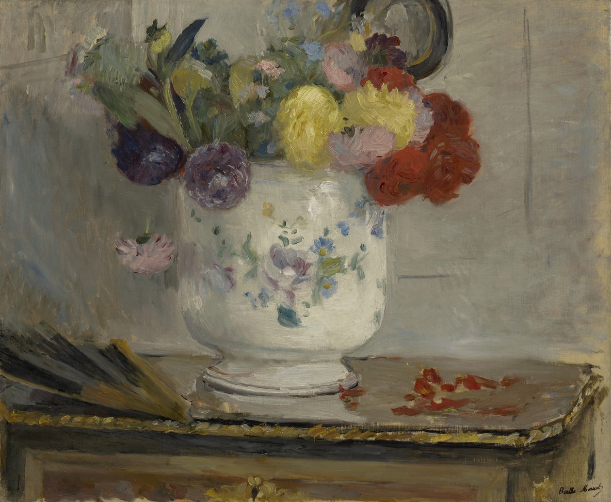 Daaliat, 1876 tekijältä Berthe Morisot
